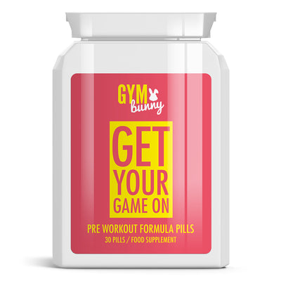 Get Your Game On Pre Workout Formula Pills